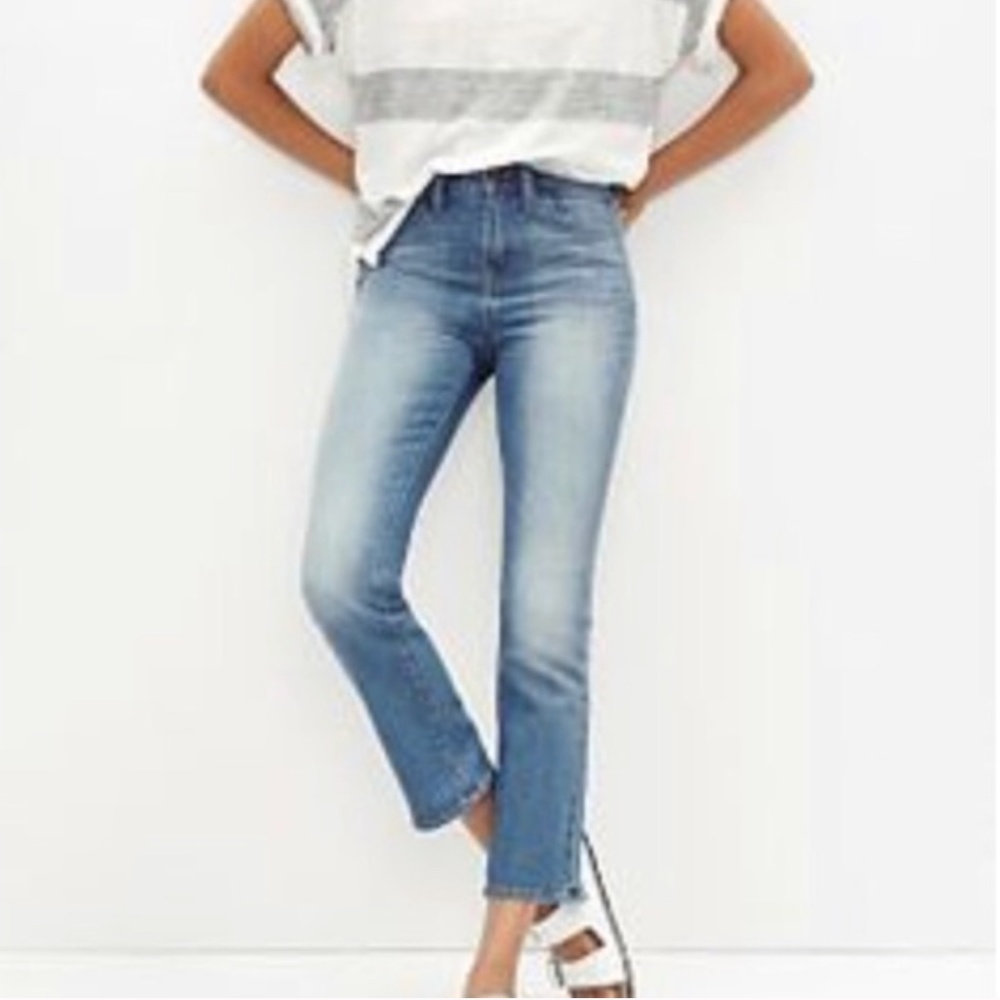 Madewell Kick Out Crop Jeans